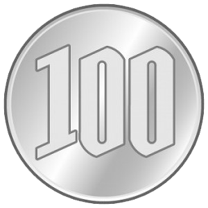 100円